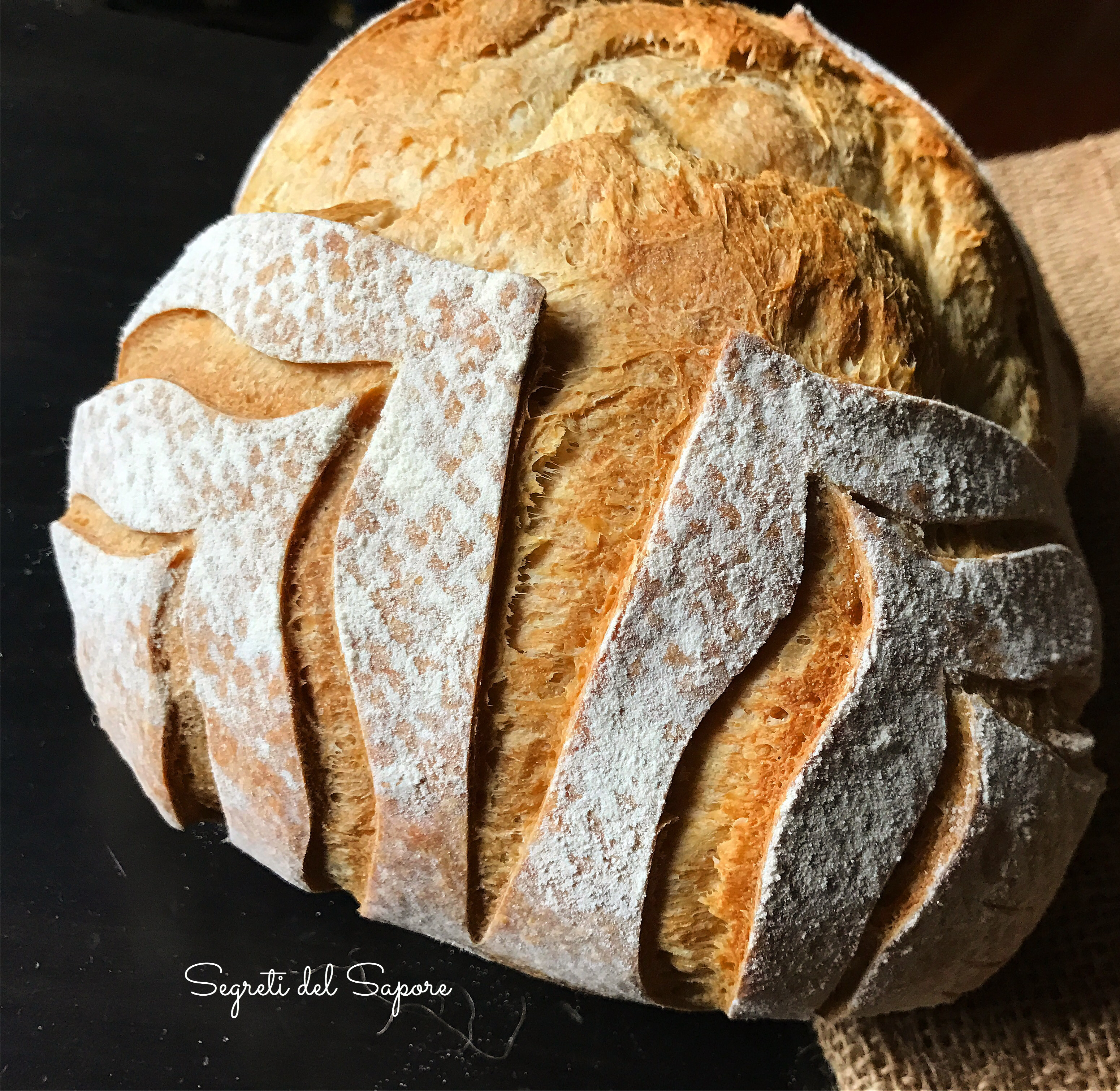 Pane tutta semola a lievitazione naturale