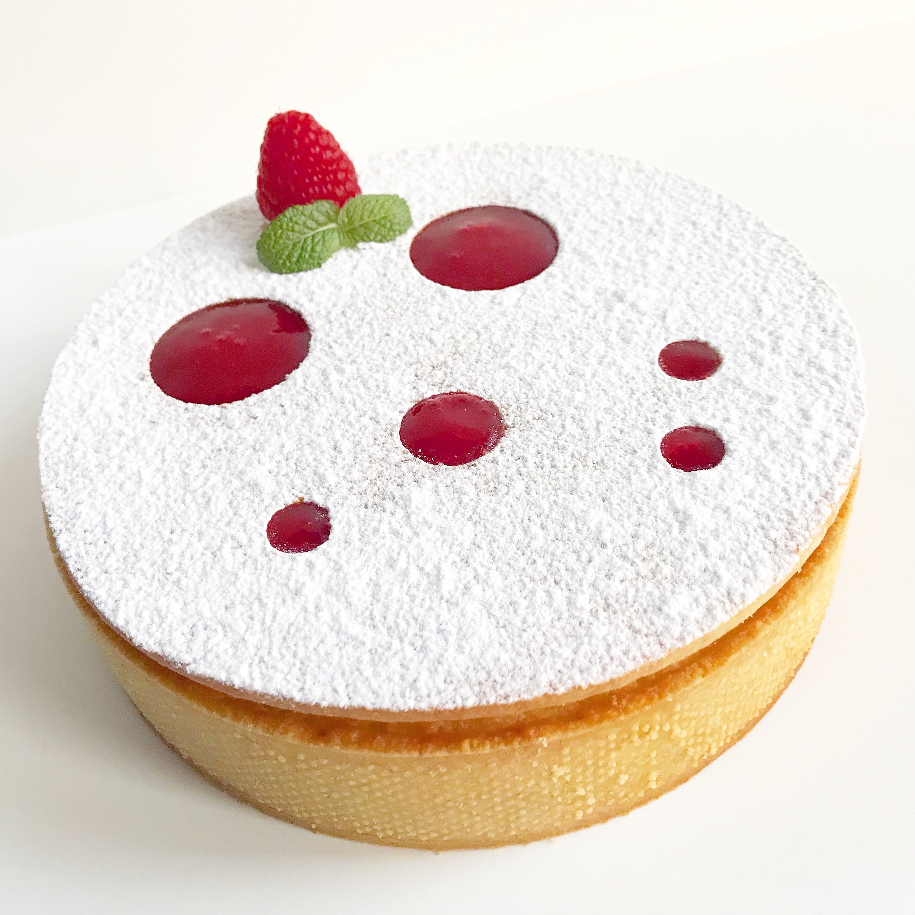 Crostata Cocco e Lamponi