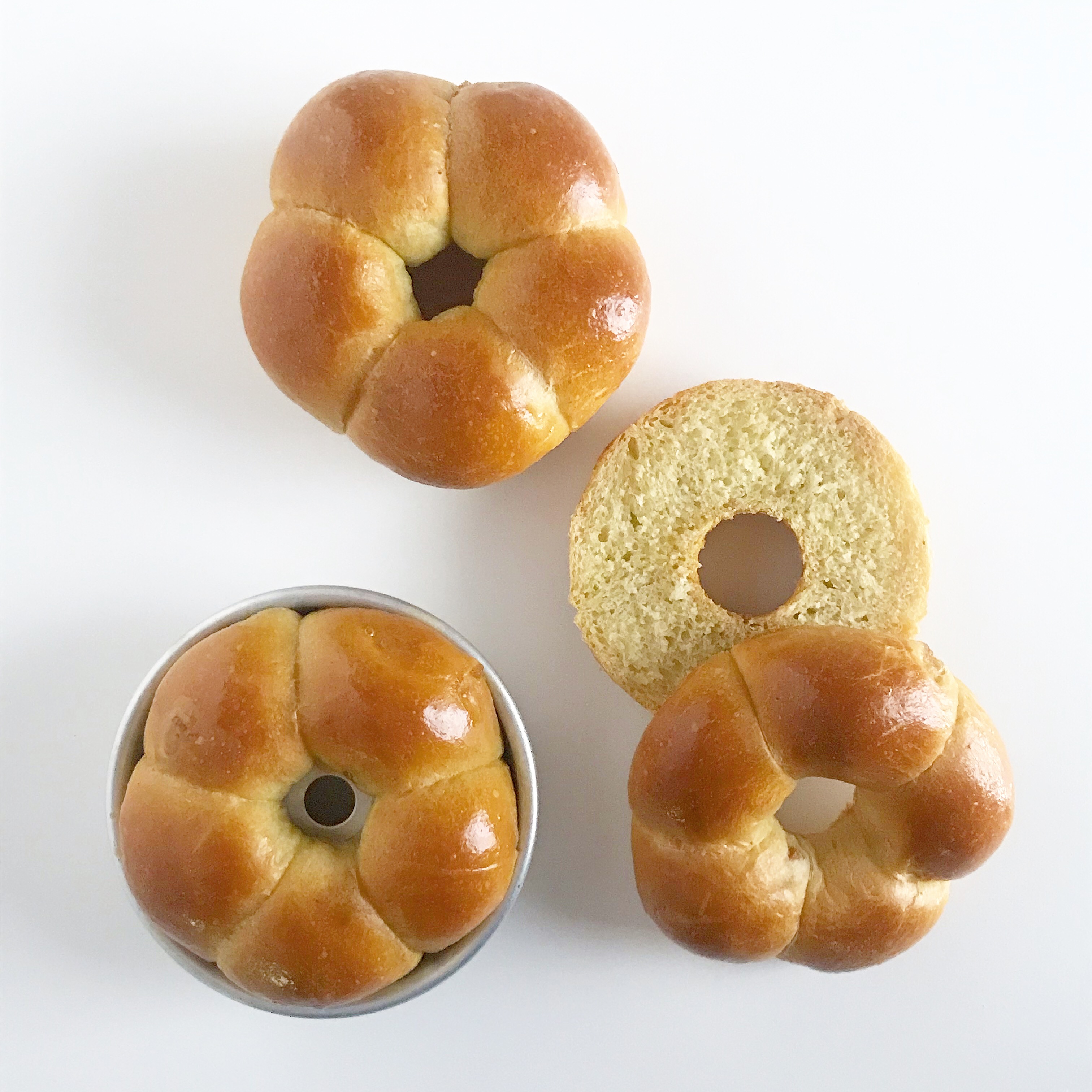 Brioche al curry e uvetta